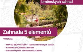 Víkend otevřených zahrad: Zahrada 5 elementů