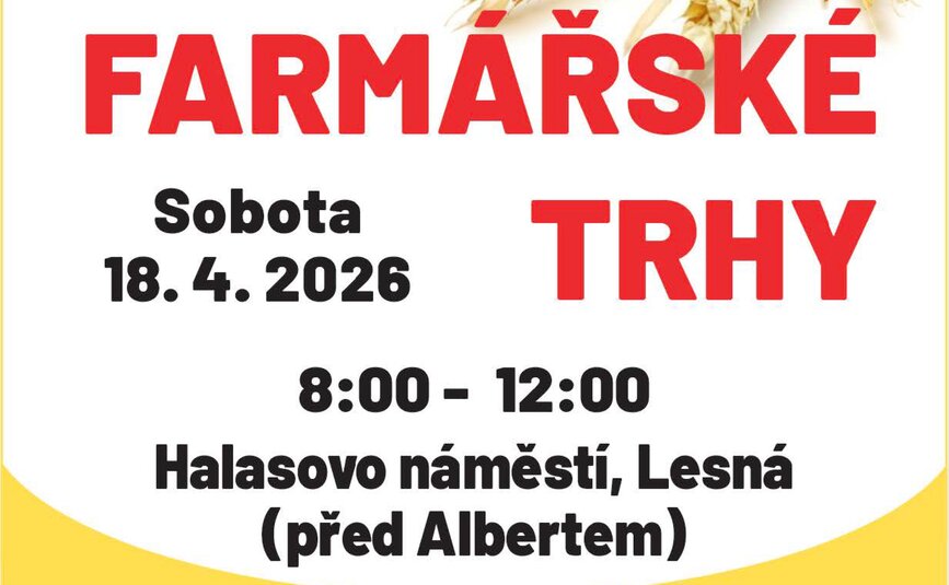 Farmářské trhy - Lesná