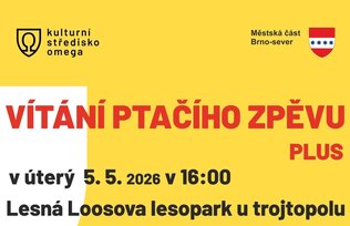 Vítání ptačího zpěvu plus