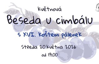 Beseda u cimbálu s koštem pálenek