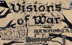 Koncert — Visions of War (BE/DE/SE) | Risposta | Hektiks (AT) | Blamage (SK)