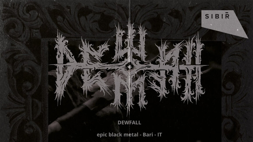 Koncert — DEWFALL (IT) | Earl Grave | YUA