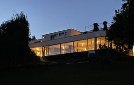 Open House Brno: Zahrady vily Tugendhat a Arnoldovy vily za soumraku