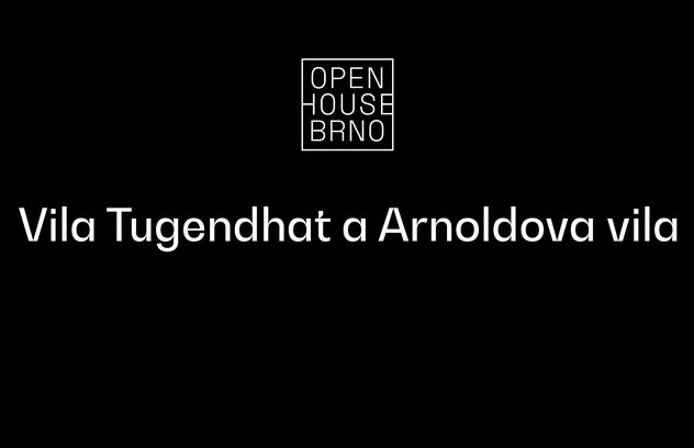 Open House Brno: Zahrady vily Tugendhat a Arnoldovy vily za soumraku