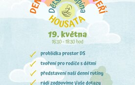 Den otevřených dveří v Dětské skupině HOUSATA