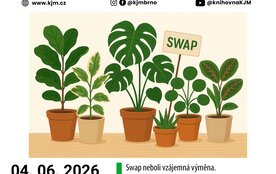 Swap pokojovek a venkovních rostlin – nekupuj, vyměňuj!