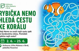 Rybička Nemo hledá cestu ke korálu