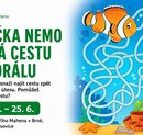 Rybička Nemo hledá cestu ke korálu