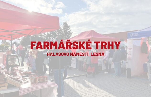 Farmářské trhy na Halasově náměstí