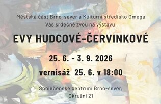 Vernisáž výstavy Evy Hudcové-Červinkové: Tapiserie Art protis, obrazy a něco navíc