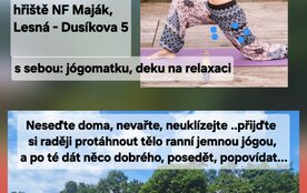 Jemná jóga a brunch na Lesné