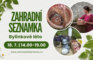 Zahradní seznamka – Bylinkové léto 