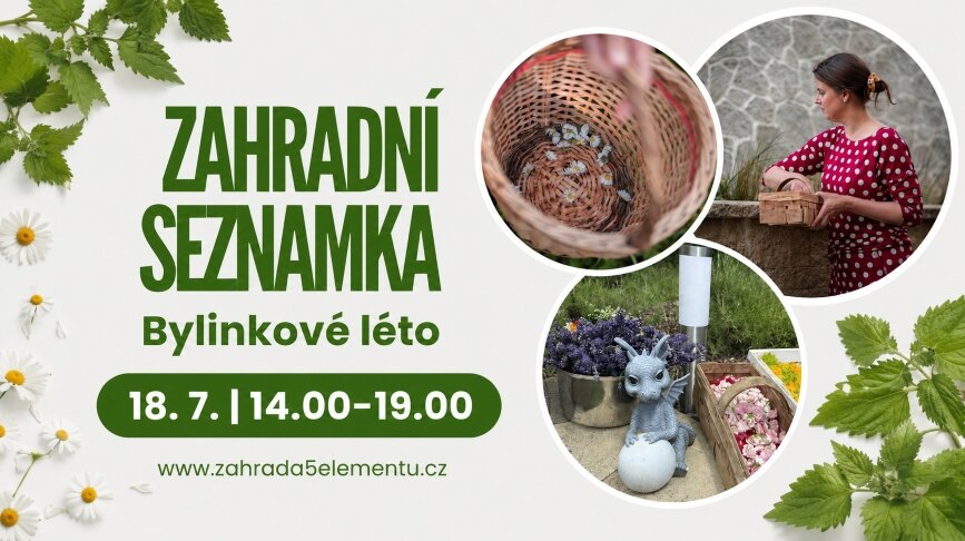 Zahradní seznamka – Bylinkové léto 