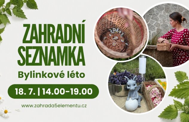 Zahradní seznamka – Bylinkové léto 