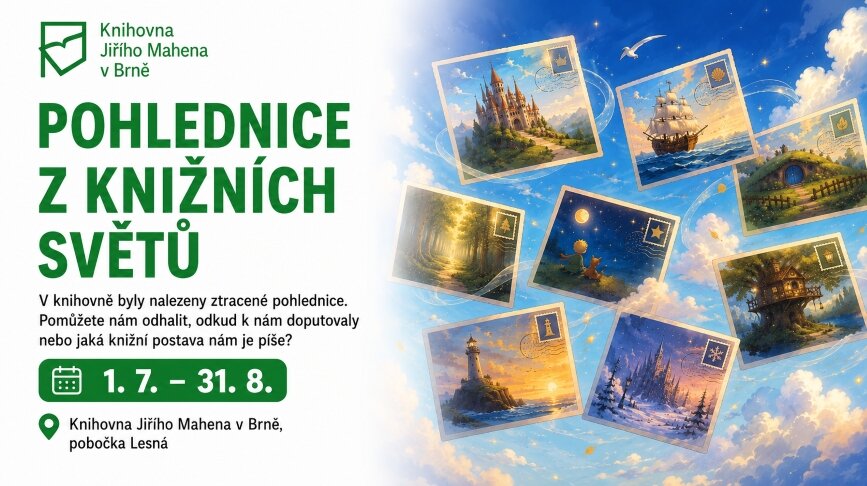 Pohlednice z knižních světů
