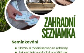 Zahradní seznamka – Semínkování 
