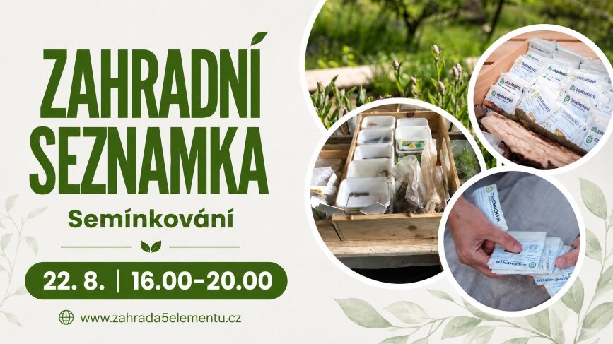 Zahradní seznamka – Semínkování 