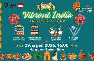 Vibrant India – indický večer