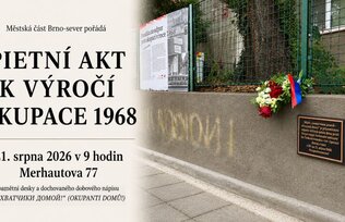 Pietní akt k výročí okupace 1968