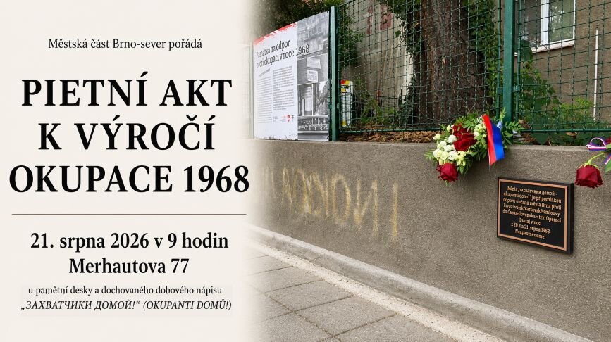 Pietní akt k výročí okupace 1968