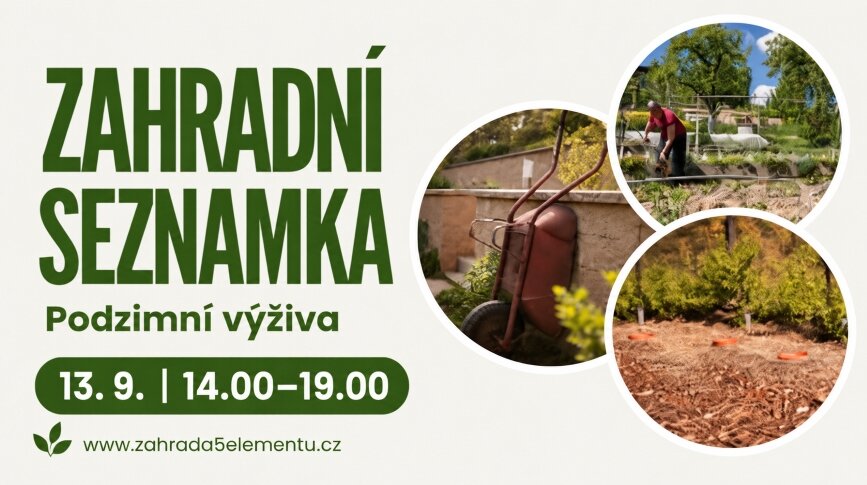 Zahradní seznamka – Podzimní výživa