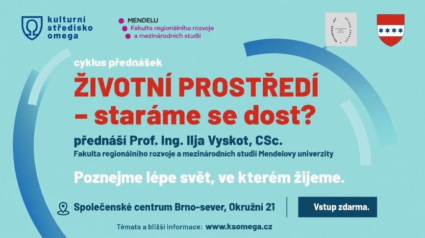 Globální zdroje a energetika – přednáška z cyklu „Životní prostředí – staráme se dost?“