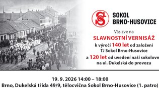 Vernisáž k výročí Sokola a sokolovny v Husovicích