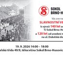 Vernisáž k výročí Sokola a sokolovny v Husovicích