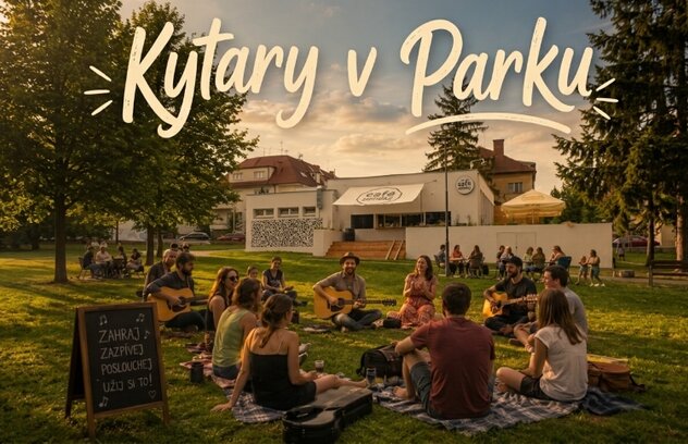 Kytary v parku
