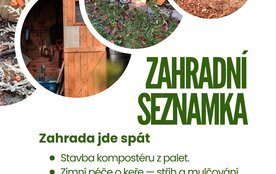 Zahradní seznamka – Zahrada jde spát