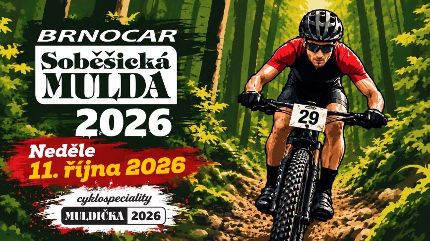 BRNOCAR Soběšická Mulda 2026 a cyklospeciality Muldička 2026