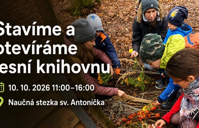 Stavíme a otevíráme lesní knihovnu