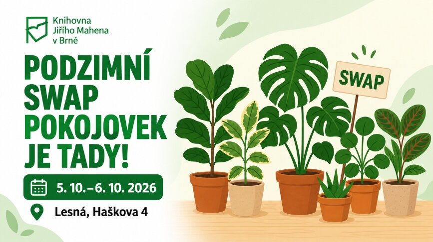 Podzimní SWAP pokojovek je tady!