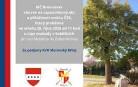 Vzpomínkový akt u příležitosti vzniku ČSR