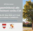 Vzpomínkový akt u příležitosti vzniku ČSR