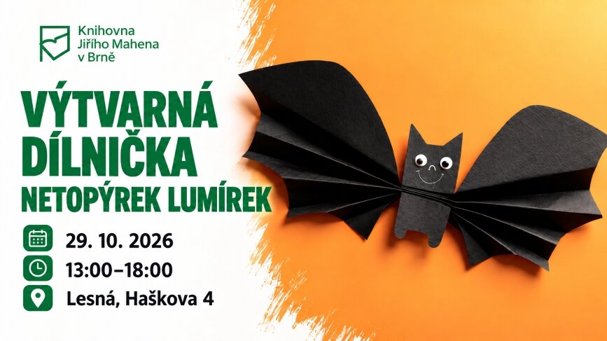 Výtvarná dílnička – Netopýrek Lumírek