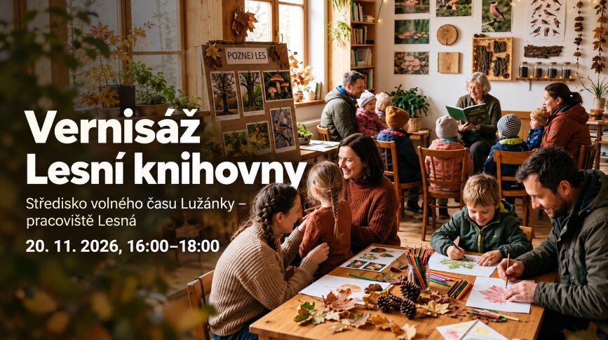 Vernisáž Lesní knihovny