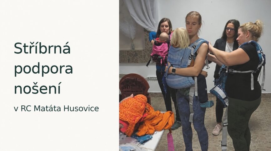 Stříbrná podpora nošení (skupinová lekce)